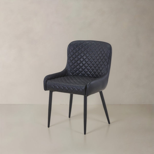 HomeRoots Set of Two Mid-Century Boucle and Wood Dining Side Chairs - Cozy, Versatile, and Stylish Seating 716268