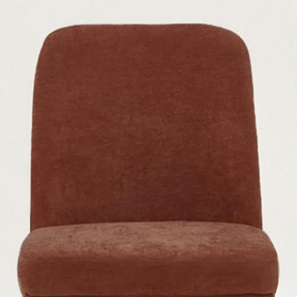 HomeRoots Set of Two Cream and Black Fabric Side Chairs - Modern Boho-Chic Design for Versatile Use 716269