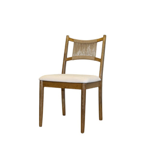 HomeRoots Set of Two Modern Corduroy and Solid Wood Dining Side Chairs for Versatile Home Accent Use 716277