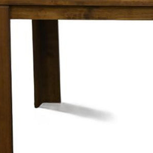 HomeRoots 71" Walnut Solid Wood Trestle Dining Table - Handcrafted Elegance for Dining, Entertaining & Work 716281