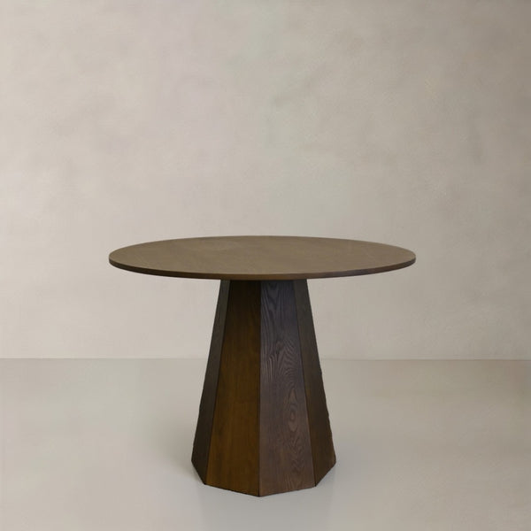 HomeRoots 53" Walnut Wood Trestle Base Dining Table – Stylish, Compact Centerpiece for Dining or Workspaces 716287