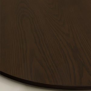 HomeRoots 53" Walnut Wood Trestle Base Dining Table – Stylish, Compact Centerpiece for Dining or Workspaces 716287