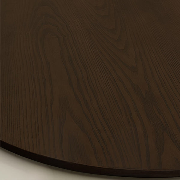 HomeRoots 53" Walnut Wood Trestle Base Dining Table – Stylish, Compact Centerpiece for Dining or Workspaces 716287
