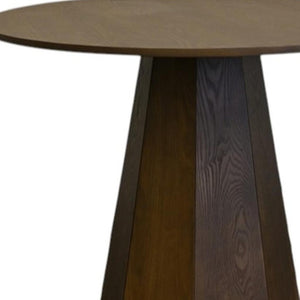 HomeRoots 53" Walnut Wood Trestle Base Dining Table – Stylish, Compact Centerpiece for Dining or Workspaces 716287
