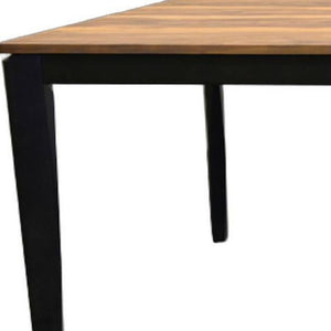 HomeRoots 79" Gray Faux Marble Dining Table with Walnut Base – Modern Design for Dining Rooms & Workspaces 716290