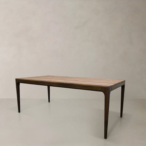 HomeRoots 79" White Faux Marble & Oak Dining Table – Modern Rectangular Design for Dining & Office Use 716293