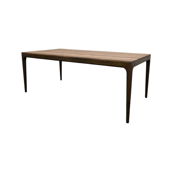 HomeRoots 79" White Faux Marble & Oak Dining Table – Modern Rectangular Design for Dining & Office Use 716293