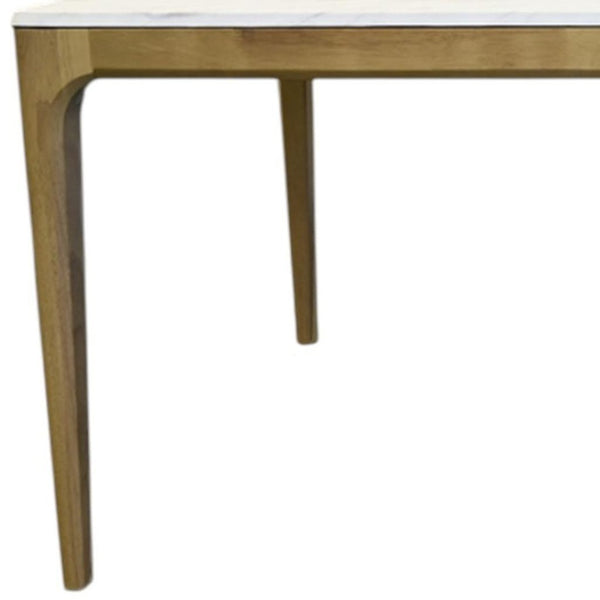 HomeRoots 47" Elegant Walnut Solid Wood Round Dining Table with Sculptural Pedestal Base - Seats 6 Comfortably 716294