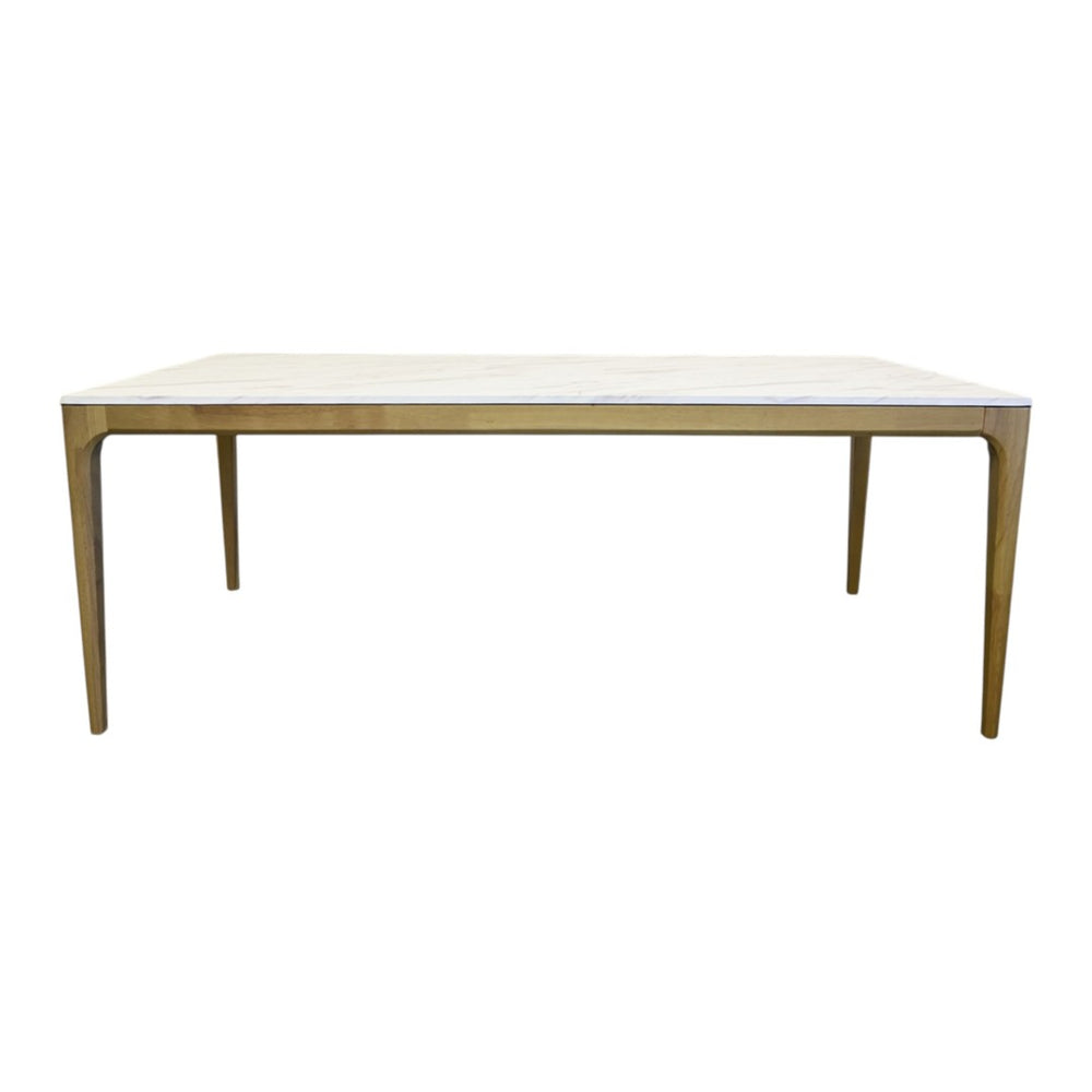 HomeRoots 47" Elegant Walnut Solid Wood Round Dining Table with Sculptural Pedestal Base - Seats 6 Comfortably 716294