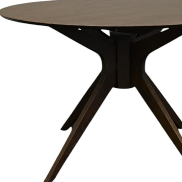HomeRoots 86" White and Oak Wood Extendable Dining Table with Self-Storing Leaf for Style & Versatility 716295