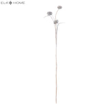 Whitewashed Pangi Flower 7163-070 Elk Home