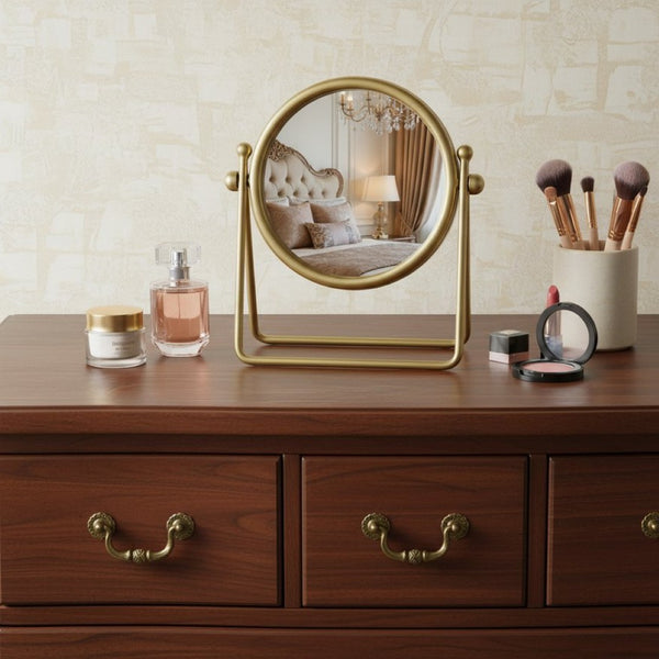 HomeRoots 30" Brown Wood Oval Accent Cabinet – Stylish Storage Solution for Any Room, Elegant Design & Durability 716311