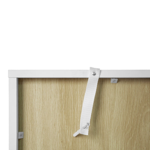 HomeRoots 31" Black Wood Accent Cabinet - Stylish Two-Door Storage for Modern Living Rooms & Entryways 716318
