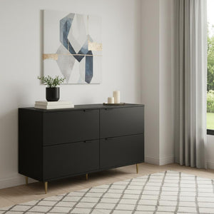 HomeRoots 31" Brown and White Wood Accent Cabinet – Stylish Storage Solution for Any Room Decor Needs 716322