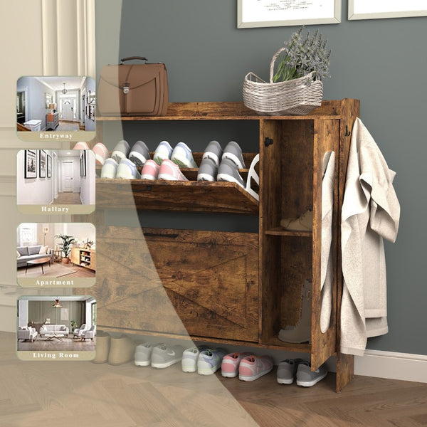 HomeRoots 48" Gold and Black Accent Cabinet with 6 Drawers – Stylish Storage Solution for Any Room Decor 716327