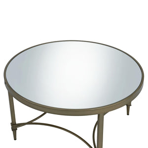 HomeRoots 60" Espresso Round Coffee Table with Sturdy Cross Legs - Versatile, Rustic Charm for Any Space 716354