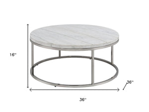 HomeRoots 35" Black Sintered Stone Coffee Table with Champagne Steel Base - Modern, Durable & Versatile Design 716356