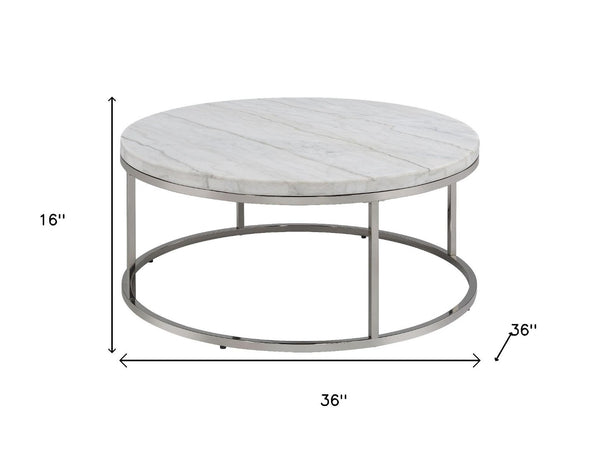 HomeRoots 35" Black Sintered Stone Coffee Table with Champagne Steel Base - Modern, Durable & Versatile Design 716356