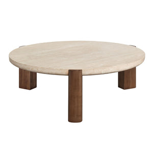HomeRoots 35" Golden Brown Wood Square Coffee Table - Modern Geometric Accent for Living Rooms & Offices 716360