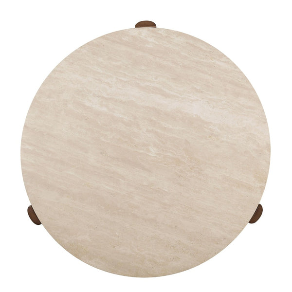 HomeRoots 35" Golden Brown Wood Square Coffee Table - Modern Geometric Accent for Living Rooms & Offices 716360