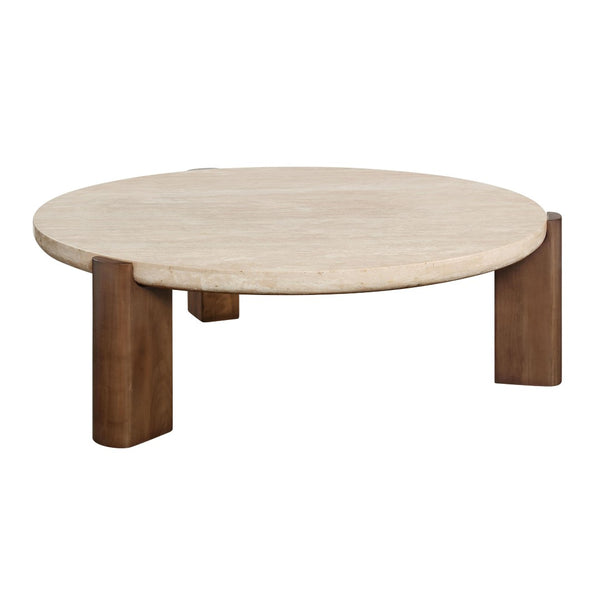 HomeRoots 35" Golden Brown Wood Square Coffee Table - Modern Geometric Accent for Living Rooms & Offices 716360