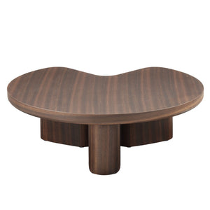 HomeRoots 47" Dark Green Round Pedestal Coffee Table - Elegant Design for Living Rooms, Offices & More! 716362