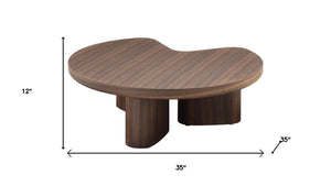 HomeRoots 47" Dark Green Round Pedestal Coffee Table - Elegant Design for Living Rooms, Offices & More! 716362