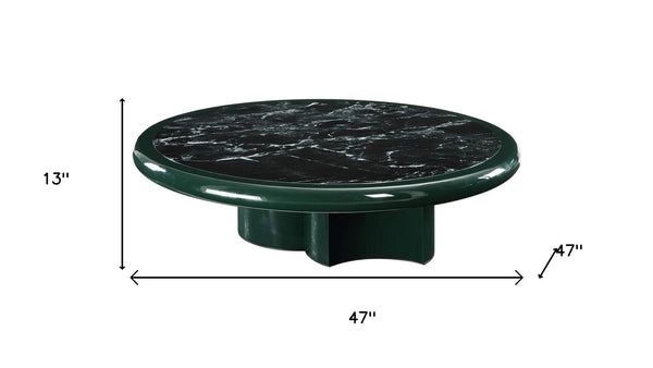HomeRoots 46" Gray Wood and Steel Oval Coffee Table - Modern Design for Living Spaces, Durable & Versatile Centerpiece 716363