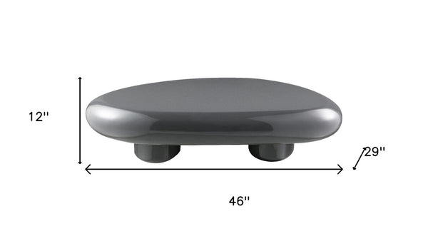 HomeRoots 36" Natural Cement Square Pedestal Coffee Table - Modern Geometric Design for Stylish Living Spaces 716364