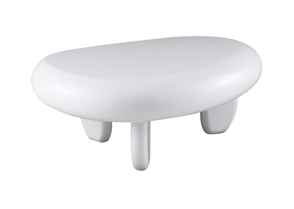 HomeRoots 35" Dark Green Round Coffee Table with Oak Wood Accents – Mid-Century Modern Centerpiece for Any Room 716368
