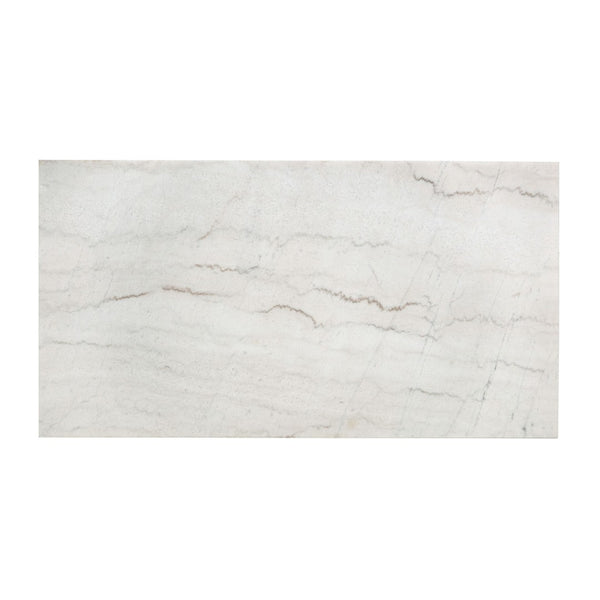 HomeRoots 47" Oval Coffee Table - Elegant Natural Marble & Rich Wood Design, Perfect for Living Spaces & Offices 716370