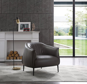 HomeRoots 28" Black Velvet Lounge Chair – Modern Steel Frame, Plush Comfort, Ideal for Living Room & Office Decor 716374