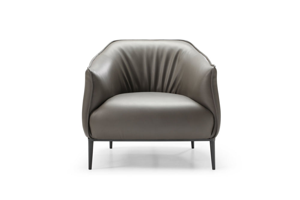 HomeRoots 28" Black Velvet Lounge Chair – Modern Steel Frame, Plush Comfort, Ideal for Living Room & Office Decor 716374