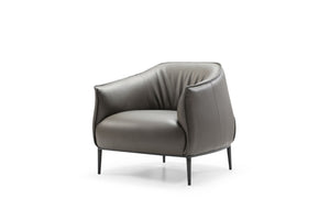 HomeRoots 28" Black Velvet Lounge Chair – Modern Steel Frame, Plush Comfort, Ideal for Living Room & Office Decor 716374