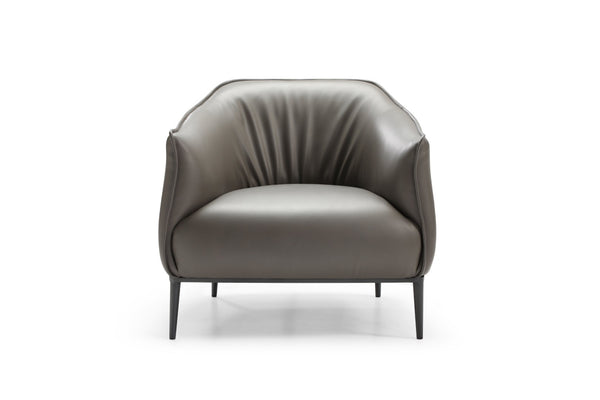 HomeRoots 28" Black Velvet Lounge Chair – Modern Steel Frame, Plush Comfort, Ideal for Living Room & Office Decor 716374