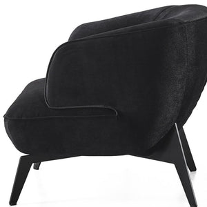 HomeRoots 27" Elegant White and Gold Swivel Lounge Chair - Plush Comfort and Modern Style for Any Space 716375