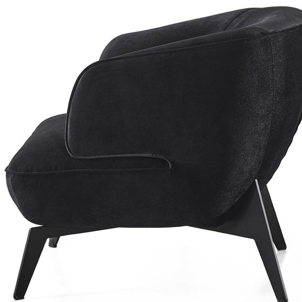 HomeRoots 27" Elegant White and Gold Swivel Lounge Chair - Plush Comfort and Modern Style for Any Space 716375