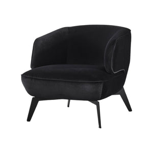 HomeRoots 27" Elegant White and Gold Swivel Lounge Chair - Plush Comfort and Modern Style for Any Space 716375