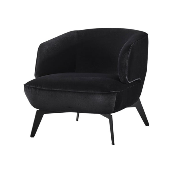HomeRoots 27" Elegant White and Gold Swivel Lounge Chair - Plush Comfort and Modern Style for Any Space 716375