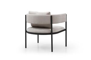 HomeRoots 28" Black Velvet Lounge Chair with Metal Frame – Modern Comfort for Living Rooms & Home Offices 716377