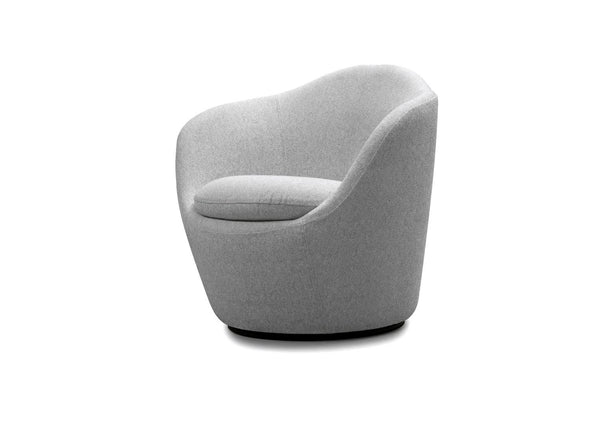 HomeRoots 29" Gray Cotton Blend Lounge Chair – Modern Metal Accent Chair for Home, Office & Hospitality Use 716381