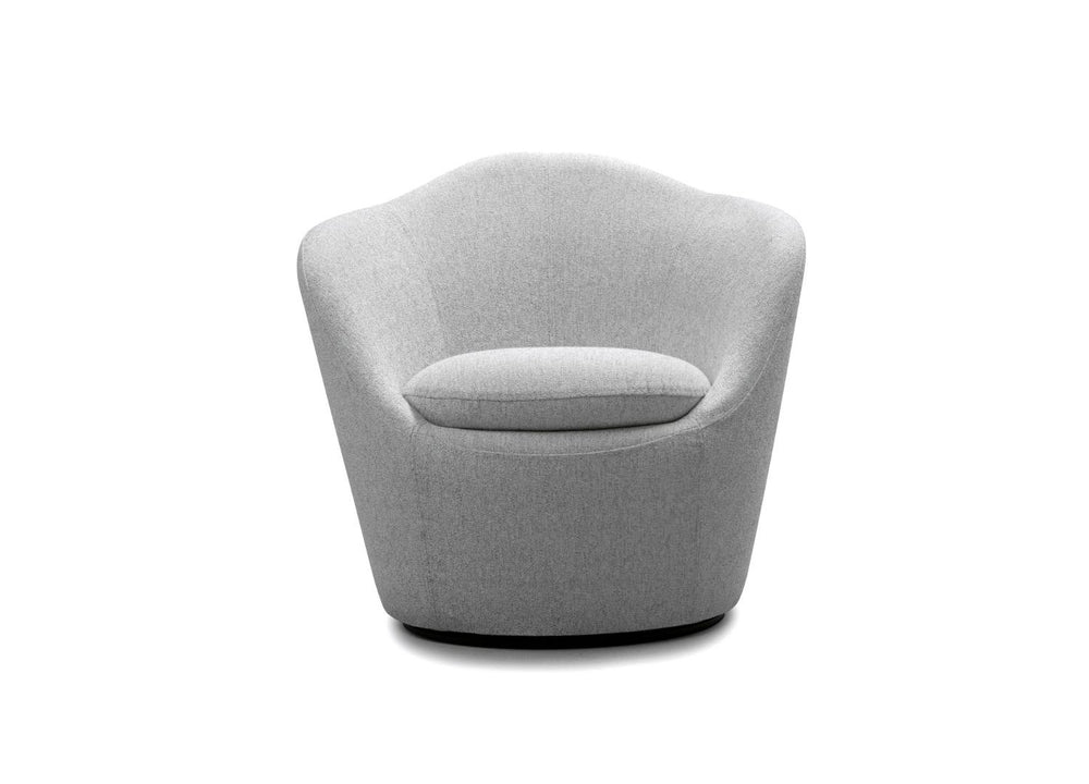 HomeRoots 29" Gray Cotton Blend Lounge Chair – Modern Metal Accent Chair for Home, Office & Hospitality Use 716381