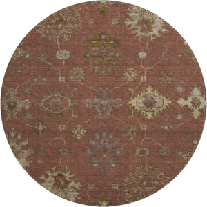 HomeRoots 8' X 10' Oriental Area Rug – Durable, Machine Washable, UV Protected, Perfect for High-Traffic Rooms! 716417