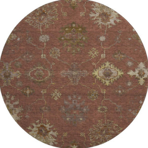 HomeRoots 8' X 10' Oriental Area Rug – Durable, Machine Washable, UV Protected, Perfect for High-Traffic Rooms! 716417