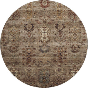 HomeRoots 8' X 10' Southwestern Washable Area Rug - Durable, Stain-Resistant, UV-Protected for Stylish Spaces 716453