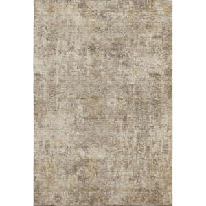 HomeRoots 10' X 14' Abstract Washable Area Rug in Taupe & Beige – Durable, Stain-Resistant, UV Protected Design 716803