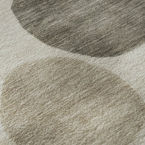 HomeRoots 5' X 8' Khaki & Teal Geometric Area Rug – Washable, UV-Protected, Durable for Kids & Pets! 716829