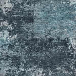 HomeRoots 5' X 8' Teal And Aqua Abstract Washable Area Rug - Modern, Stain-Resistant, UV Protected Design! 716907