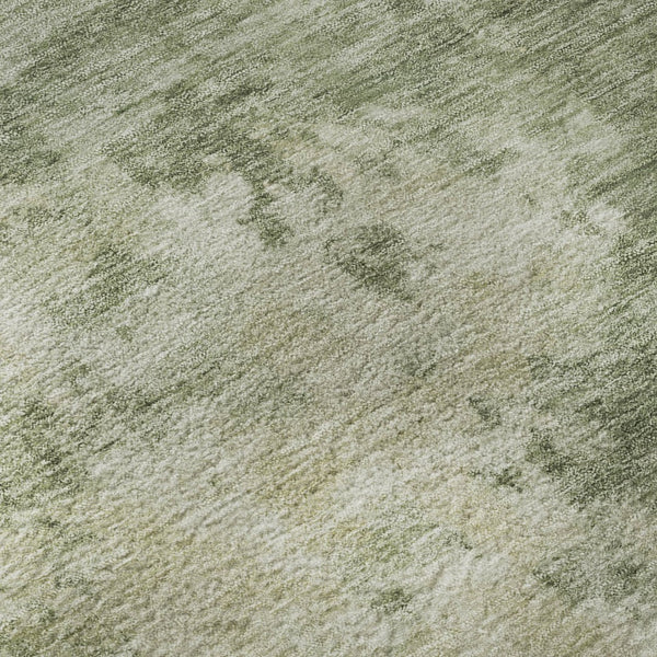 HomeRoots 8' X 10' Sage and Beige Abstract Washable Area Rug - Durable, Stain Resistant, UV Protected Design 716964