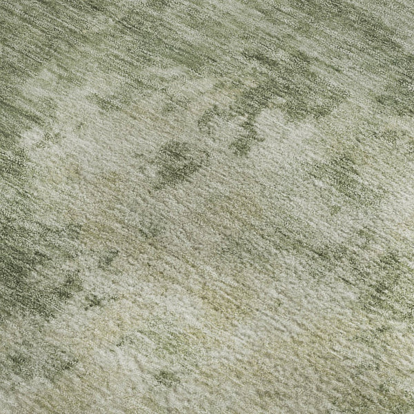 HomeRoots 9' X 12' Modern Abstract Sage & Beige Area Rug - Washable, Stain-Resistant, UV Protected & Stylish! 716965